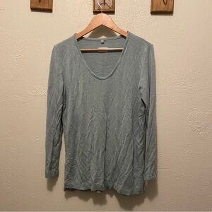 Lou & Grey Green Long Sleeve Tee